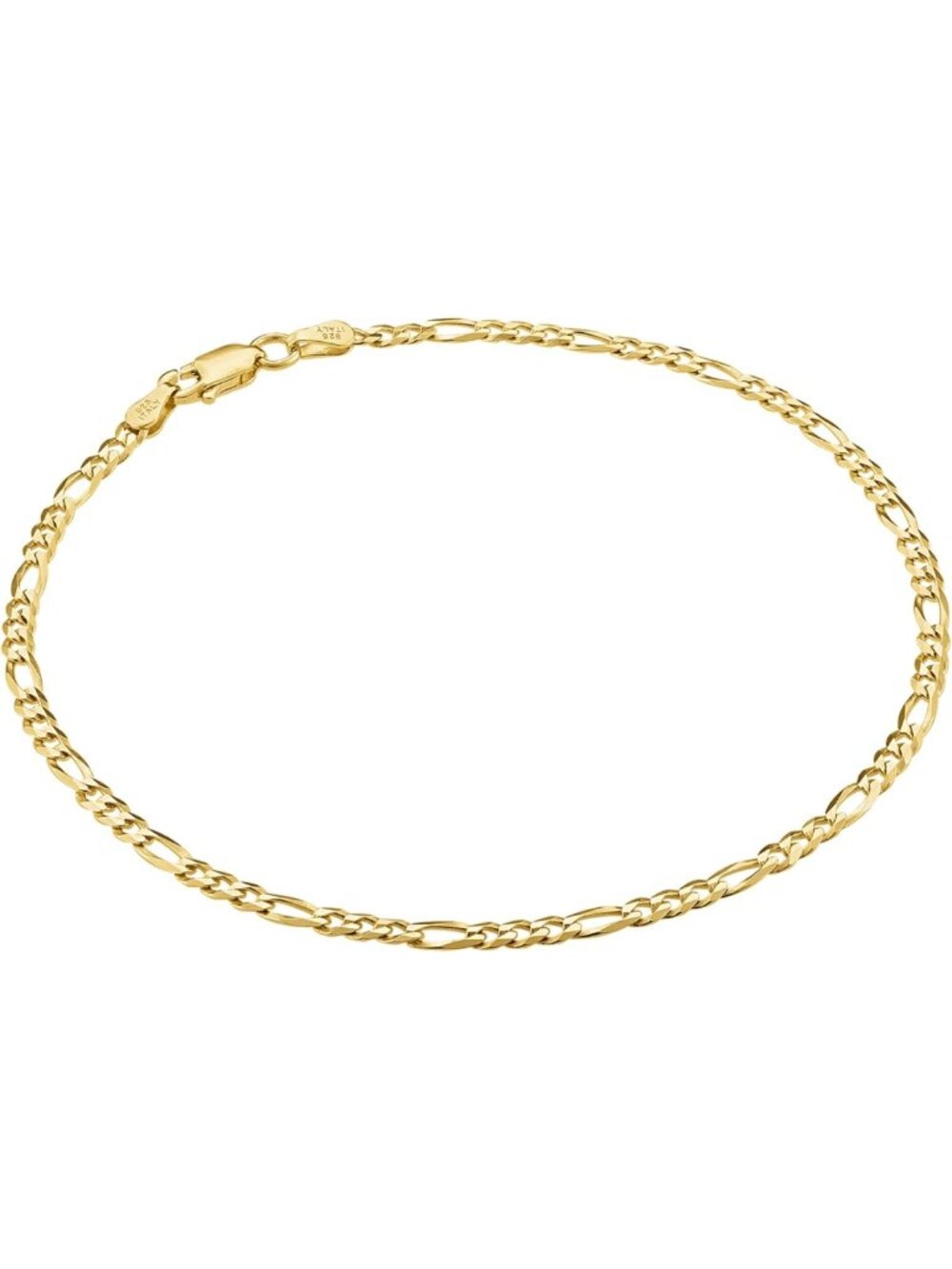 Elegant Gold Ankle Bracelets for Women | Plated 925 Sterling Silver Jewelry